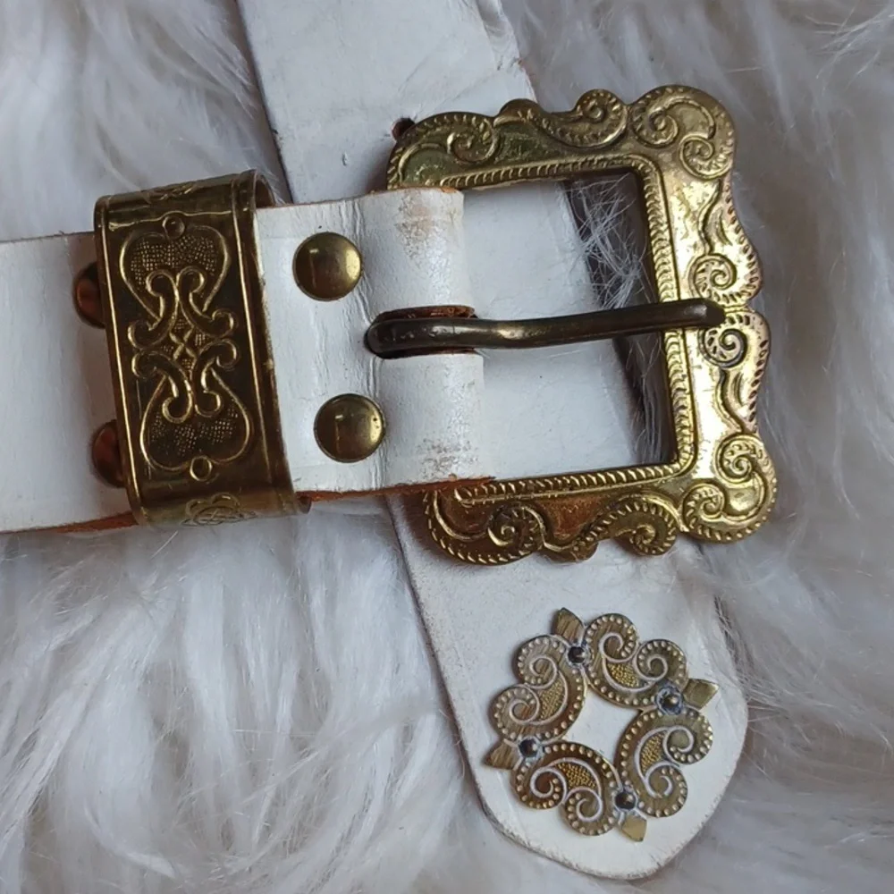 Vintage Unique Leather Belt